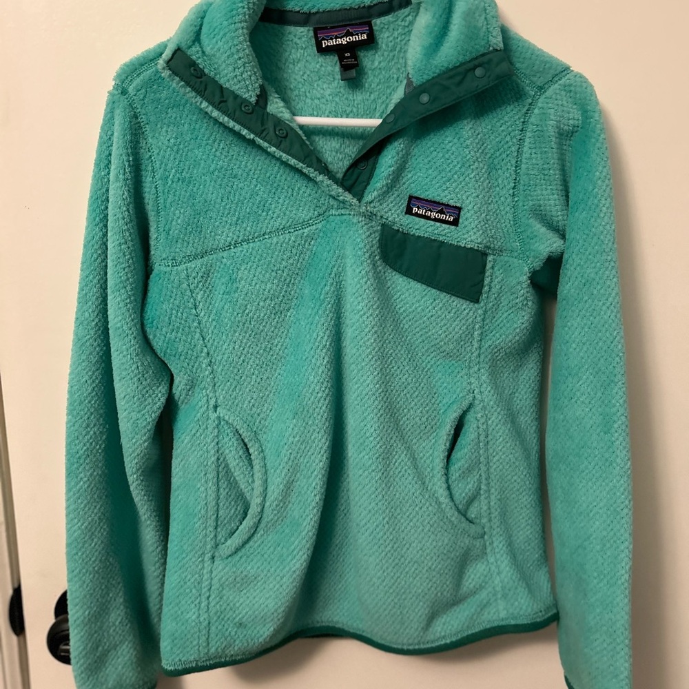 Patagonia Women’s Fleece Pullover - Aqua